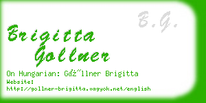 brigitta gollner business card